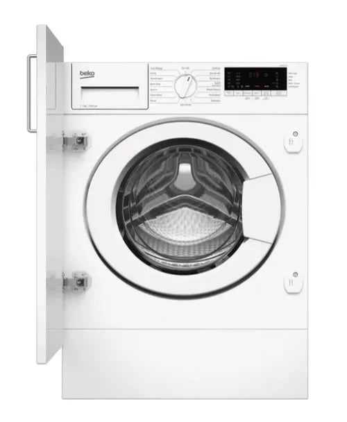 Beko 7kg 1600rpm Built-In Washing Machine in White -WTIK76151F